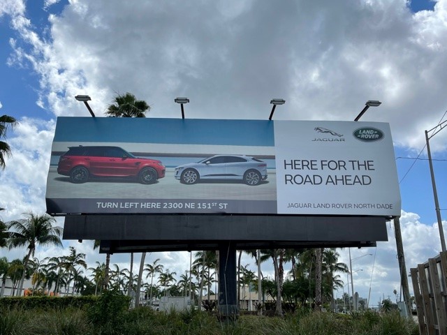 Miami Jaguar Billboard